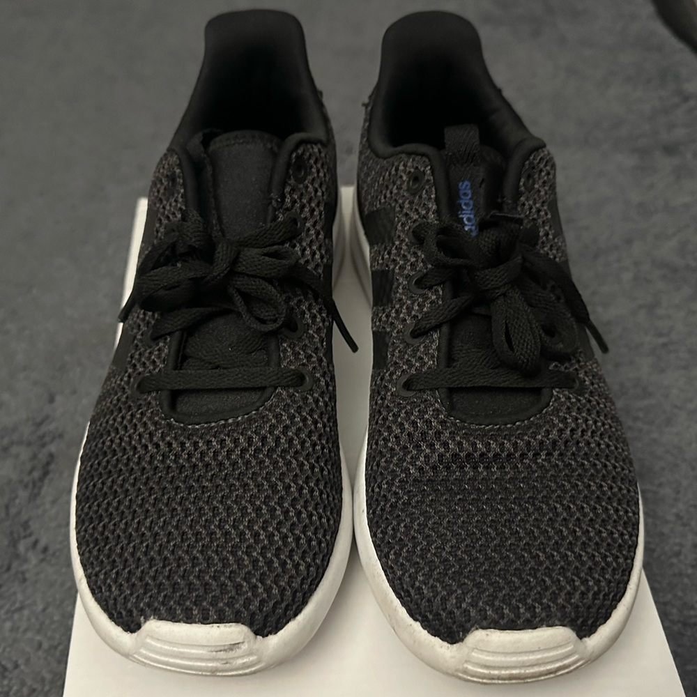 Adidas- CloudFoam (Black and White) knit material